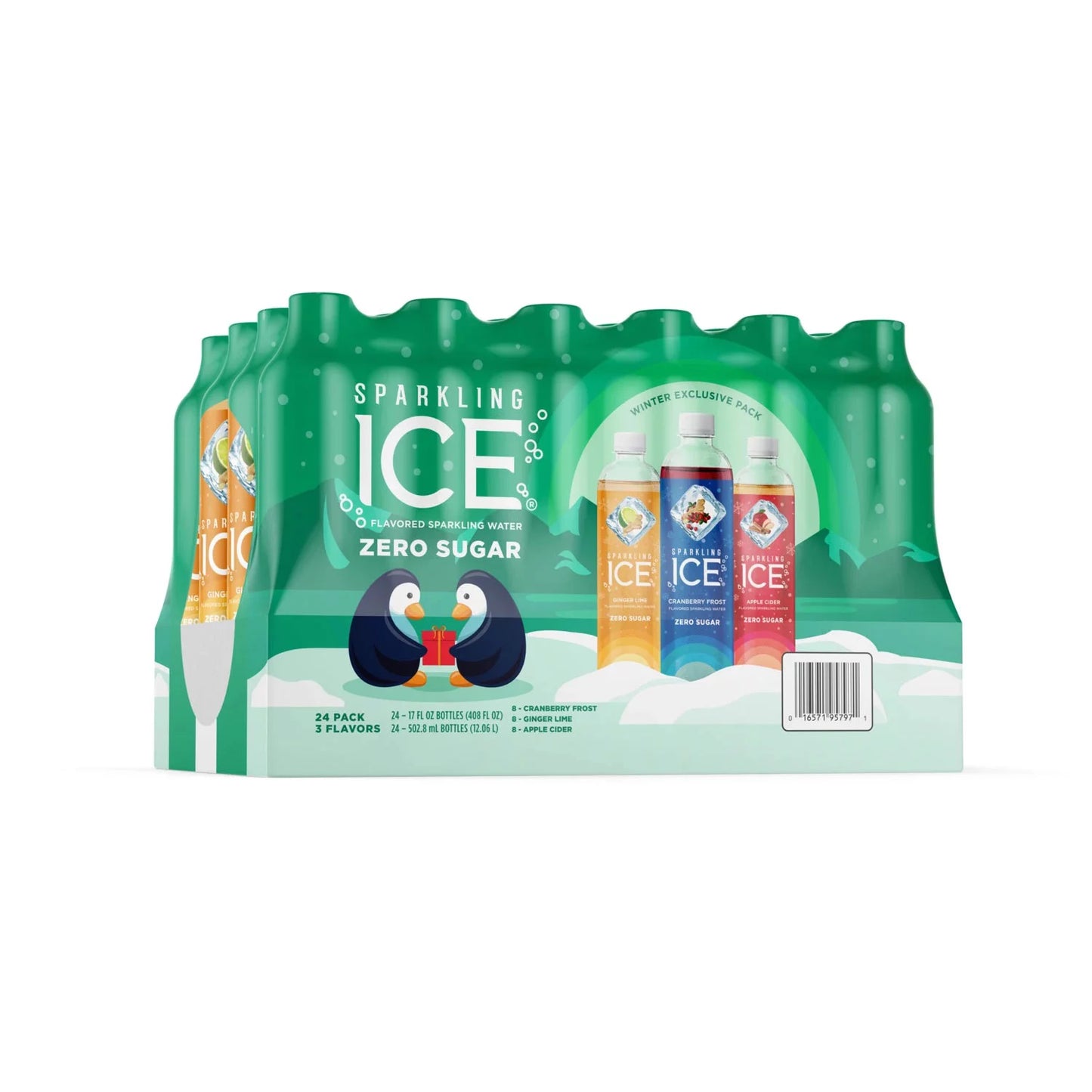 Sparkling Ice Winter Variety Pack (17 fl. oz., 24 pk.)