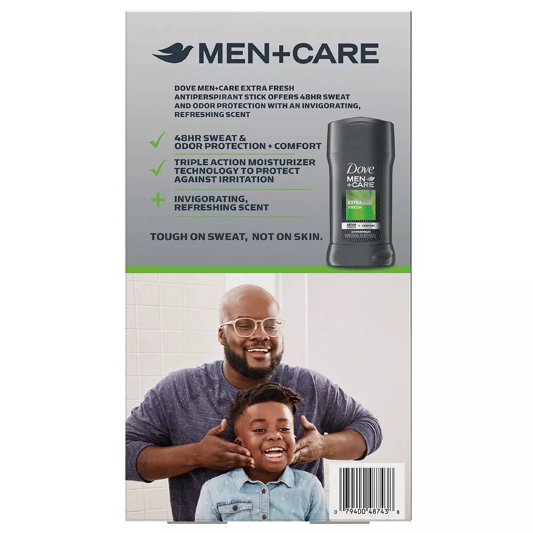 Dove Men+Care Antiperspirant Deodorant Extra Fresh, 4 pk.