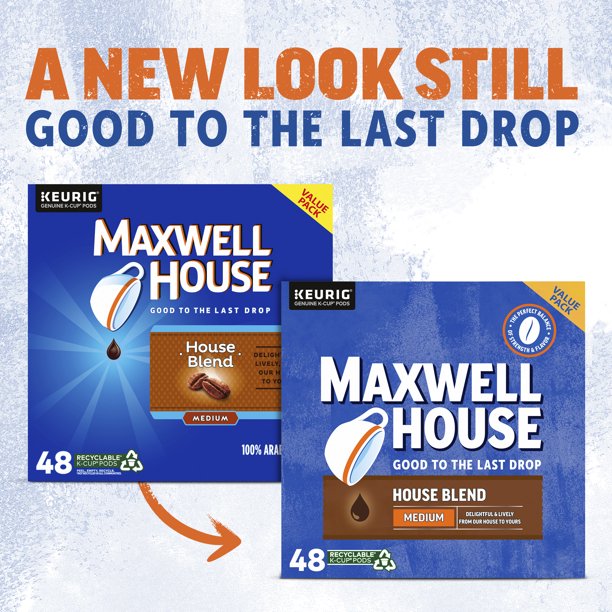 Maxwell House Medium Roast House Blend Coffee K-Cups (100 ct.)
