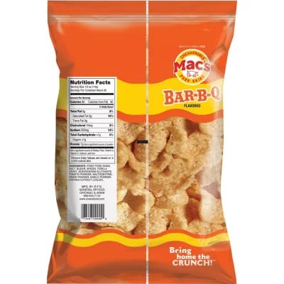 Mac's BBQ Pork Skins (18oz)