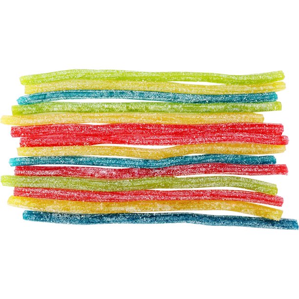 SOUR PUNCH Rainbow Straws Assorted Chewy Candy (2 oz., 24 pk.)