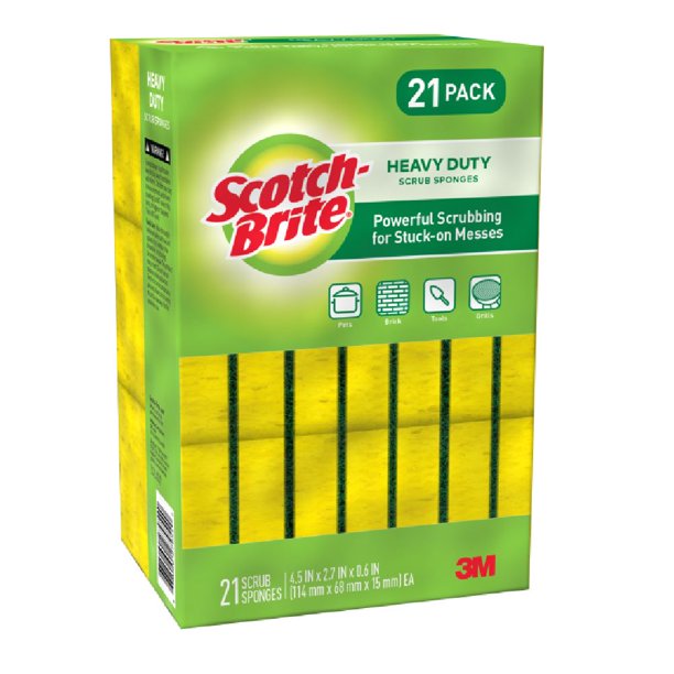 Scotch-Brite® Heavy Duty Scrub Sponge (21 ct.)