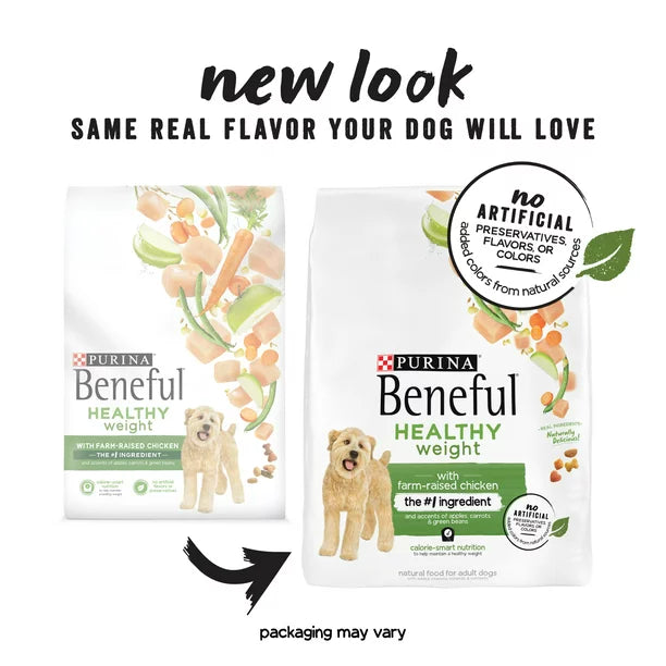 Purina Beneful Healthy Weight Dry Dog Food With Farm-Raised Chicken (48 lbs.)
