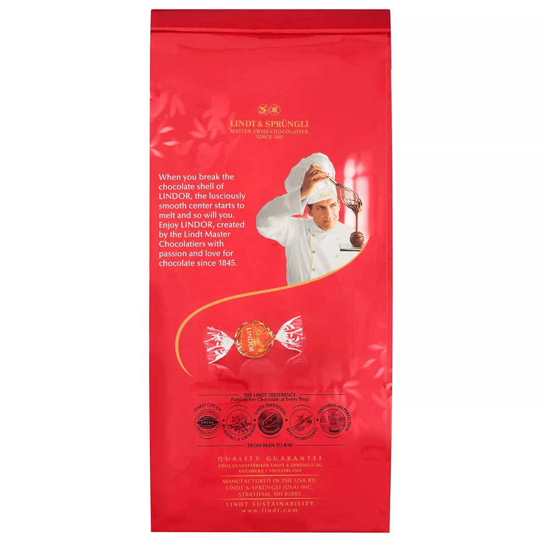 Lindt Lindor Milk Chocolate Truffles, 19 oz.