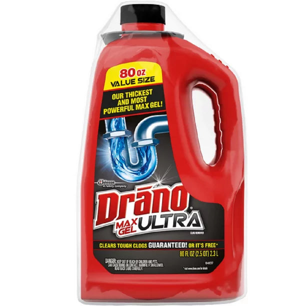 Drano Max Ultra Gel (80 oz., 2 pk.)
