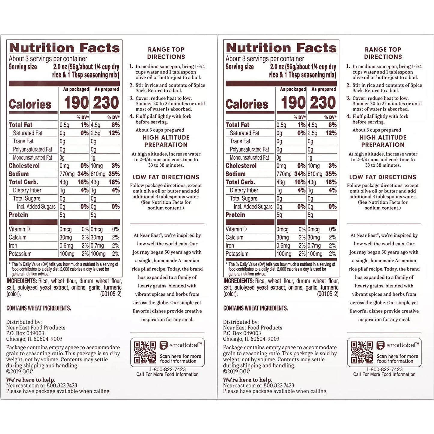 Near East Rice Pilaf (6.9 oz., 6 pk.)