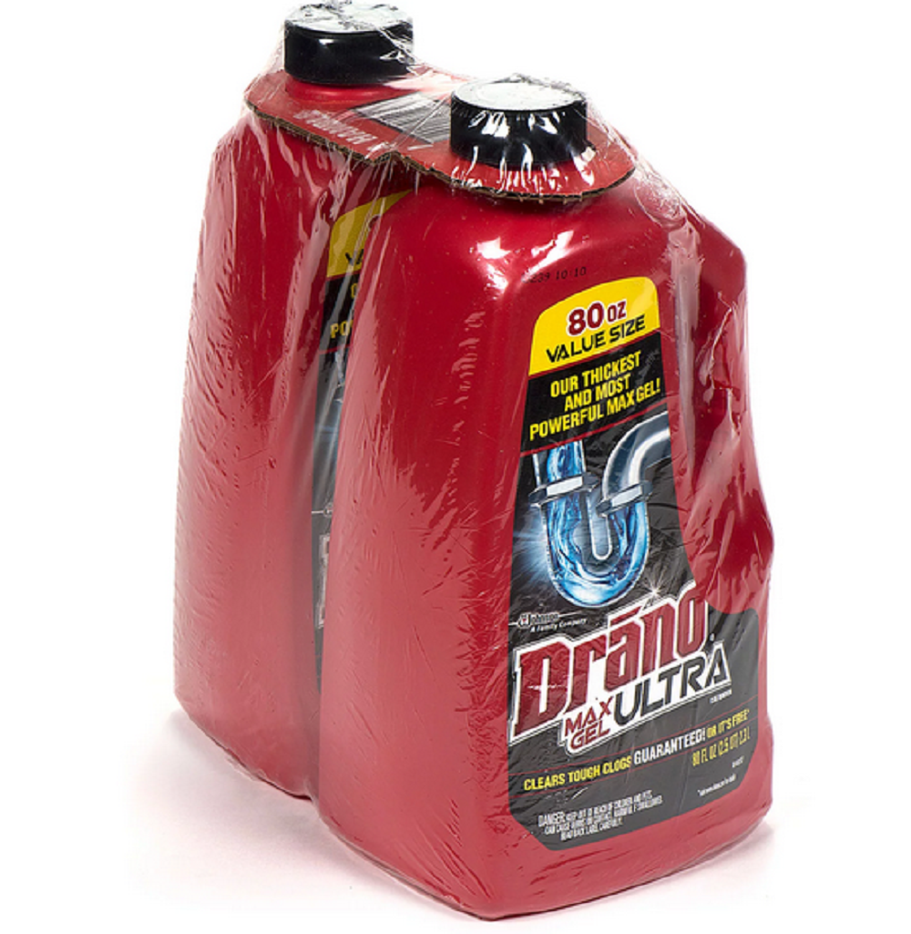 Drano Max Ultra Gel (80 oz., 2 pk.)