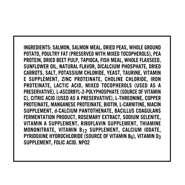 Pure Balance Wild & Free Salmon & Pea Recipe Dry Dog Food, Grain-Free, 4 lbs