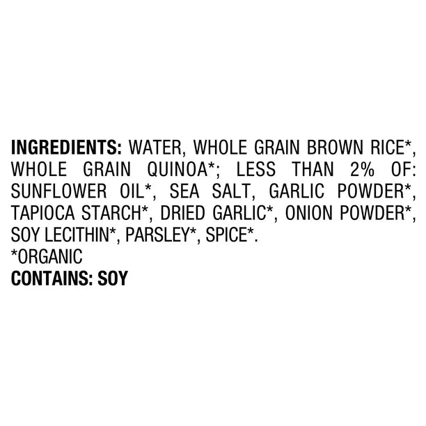 Seeds of Change Certified Organic Quinoa and Brown Rice with Garlic (8.5 oz., 6 pk.)