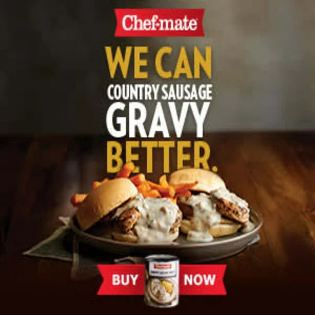 Chef-mate Country Sausage Gravy (105 oz.)