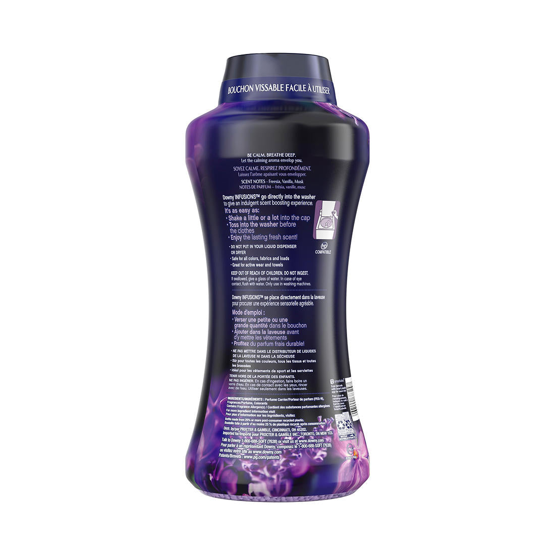 Downy Lavender and Vanilla Bean Infusions In-Wash Scent Booster Beads, 37.5 oz.