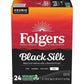 Folgers Black Silk, Dark Roast Coffee, K-Cup Pods, 24-Count