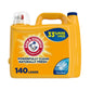 Arm & Hammer Clean Burst, 140 Loads Liquid Laundry Detergent, 140 fl oz