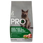 Pro+ Indoor Weight & Hairball Care Dry Cat Food, Chicken & Brown Rice, 7 lbs