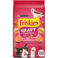 Friskies Gravy Swirlers Savory Chicken & Salmon Dry Cat Food, 3.15 lb Bag