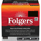 Folgers Black Silk, Dark Roast Coffee, K-Cup Pods, 48-Count