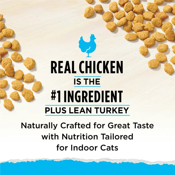 Purina Cat Chow Naturals Chicken & Turkey Dry Cat Food, 6.3 lb Bag