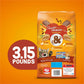 Friskies Tender & Crunchy Combo Dry Cat Food, 3.15 lb Bag