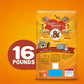 Friskies Tender & Crunchy Combo Chicken & Beef Dry Cat Food, 16 lb Bag