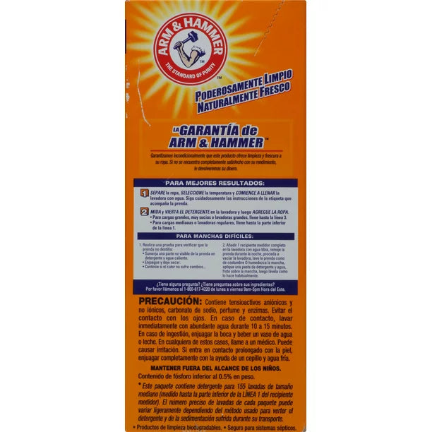 Arm & Hammer Powder Laundry Detergent, Alpine Clean, 155 loads