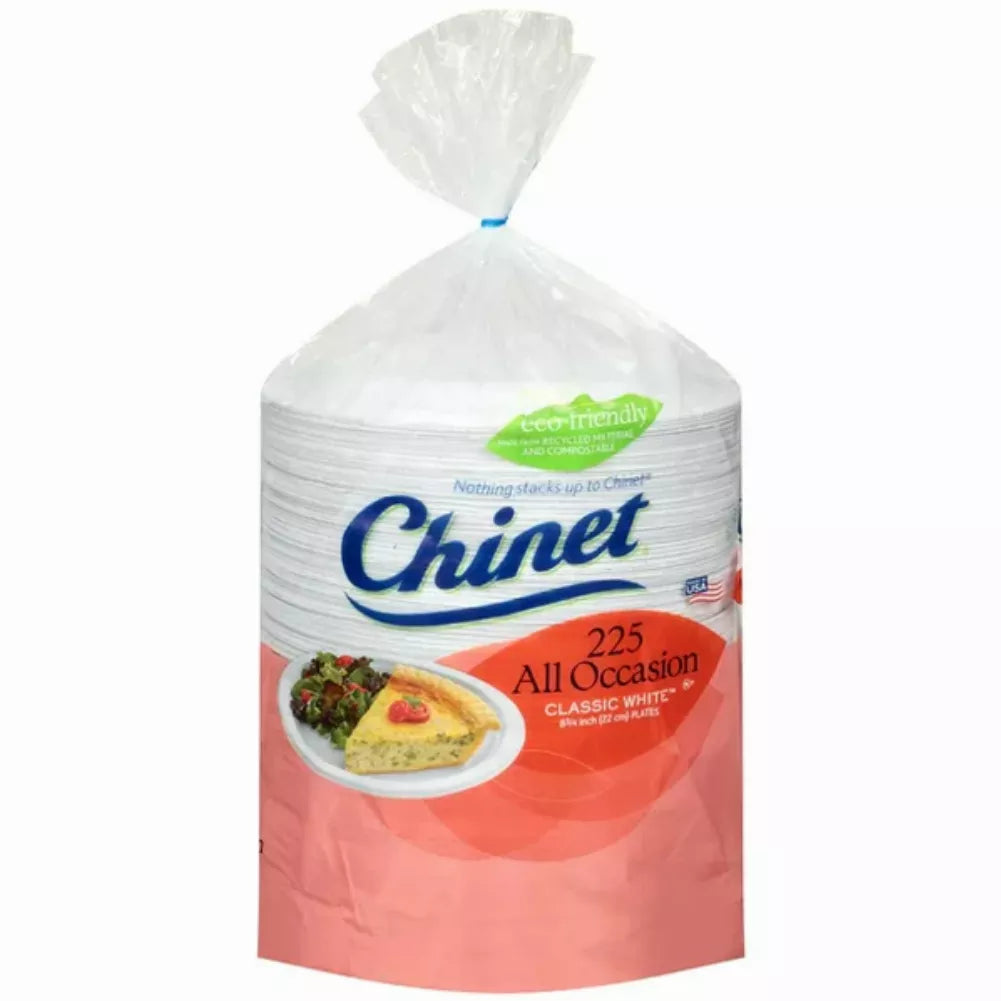 Chinet Classic Lunch Paper Plates, 8.75" (225 ct.)