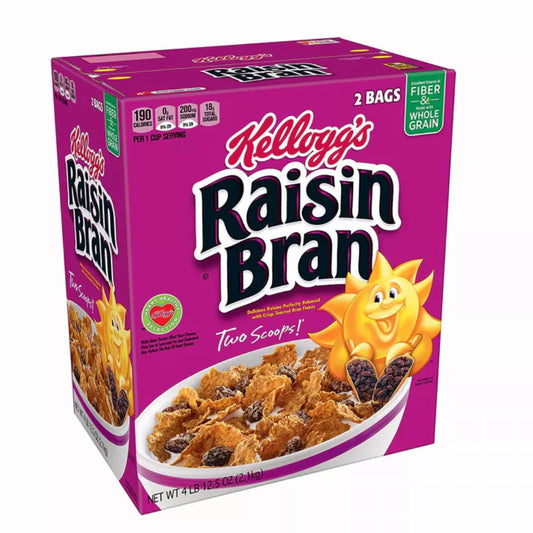 Kellogg's Raisin Bran Breakfast Cereal (2 pk.)