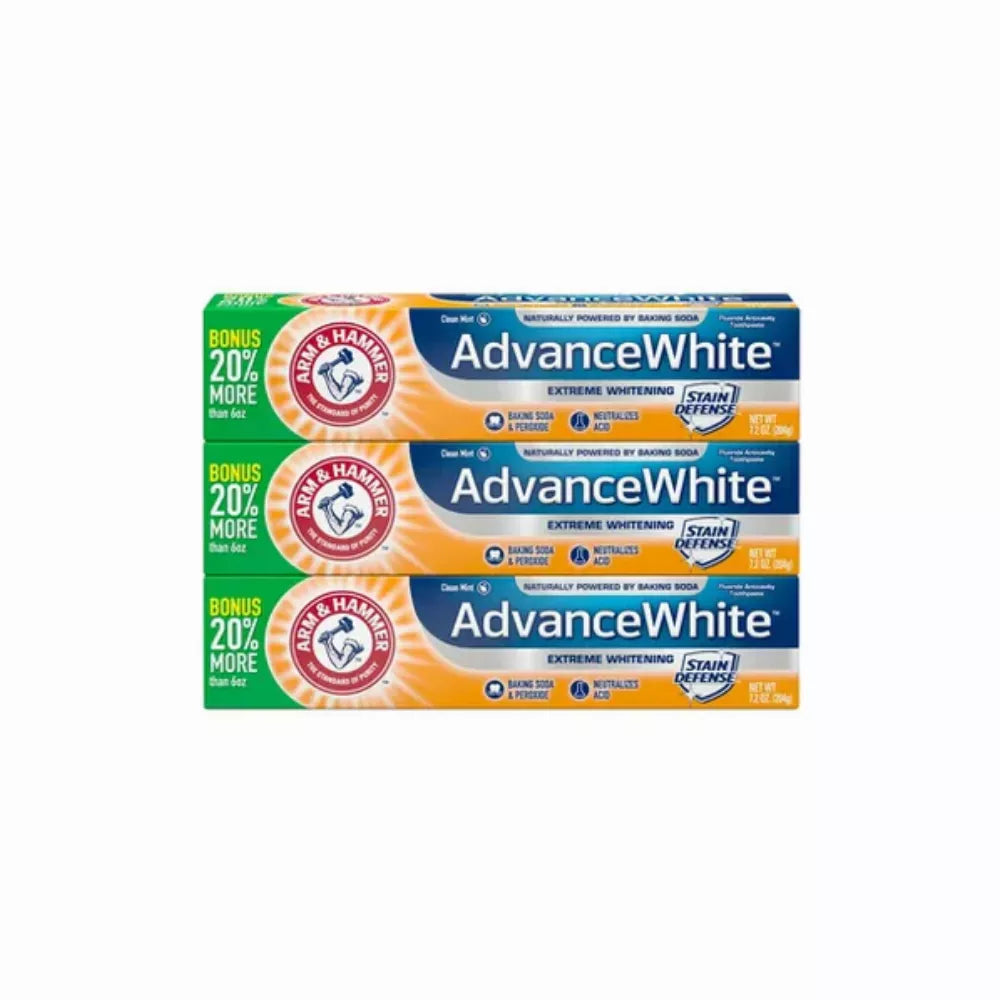 Arm & Hammer Advance White Extreme Whitening Toothpaste (7.2 oz., 3 pk.)