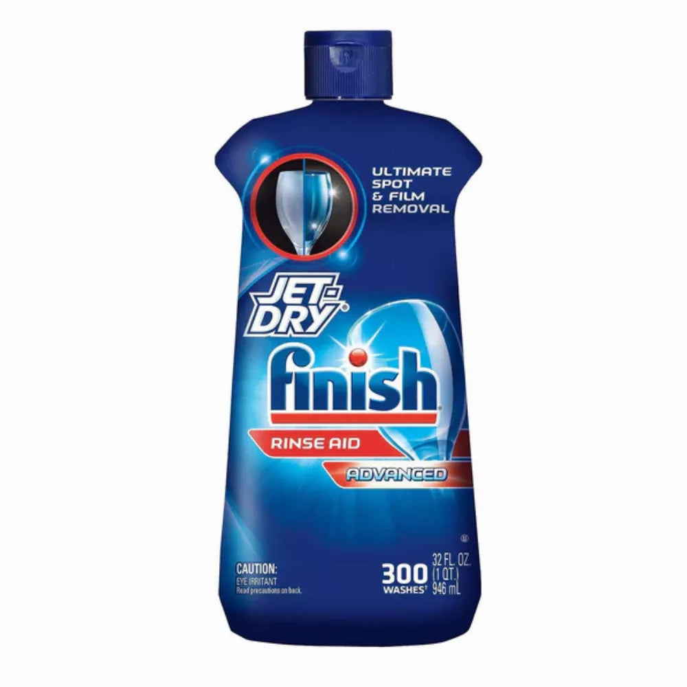 Finish Jet-Dry Ultra Rinse Aid, Dishwasher Rinse & Drying Agent (32 fl. oz.)