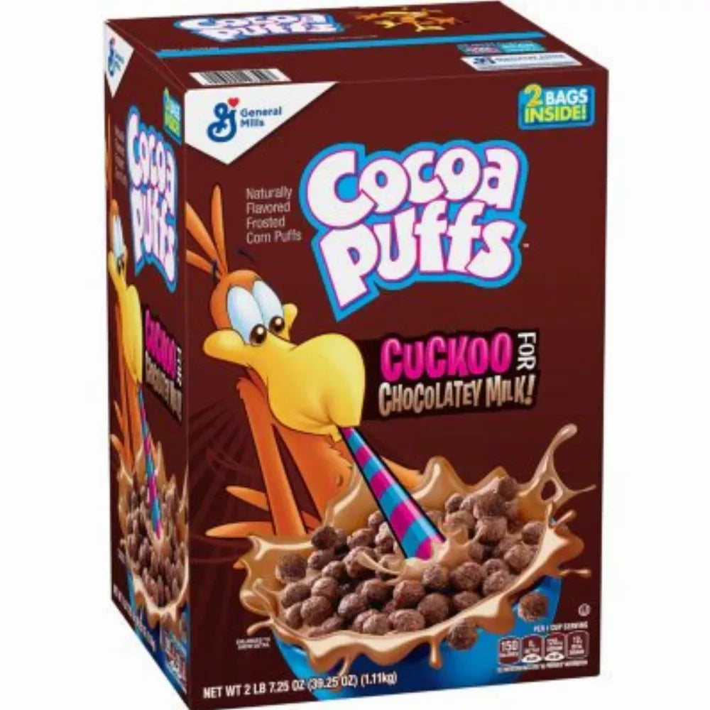 Cocoa Puffs Chocolate Breakfast Cereal (39.25 oz., 2 pk.)