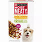 Purina Moist and Meaty Awaken Bacon and Egg Wet Dog Food, 72 oz Pouch