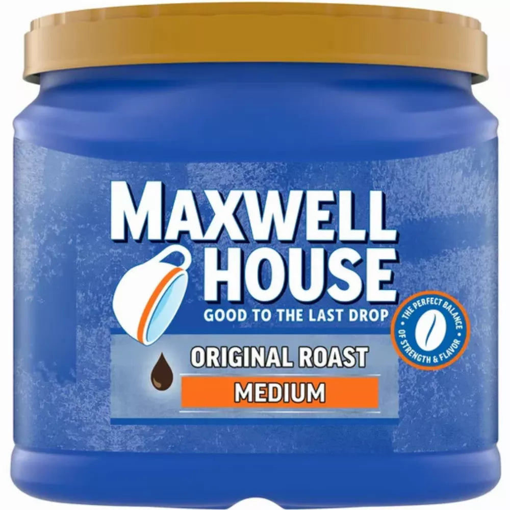 Maxwell House Original Roast Ground Coffee, 30.6 oz. Canister