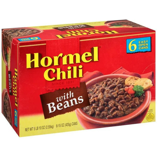 Hormel Chili with Beans (15 oz., 6 pk.)