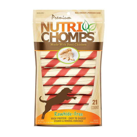 Nutri Chomps Chicken Twists, 21 ct.