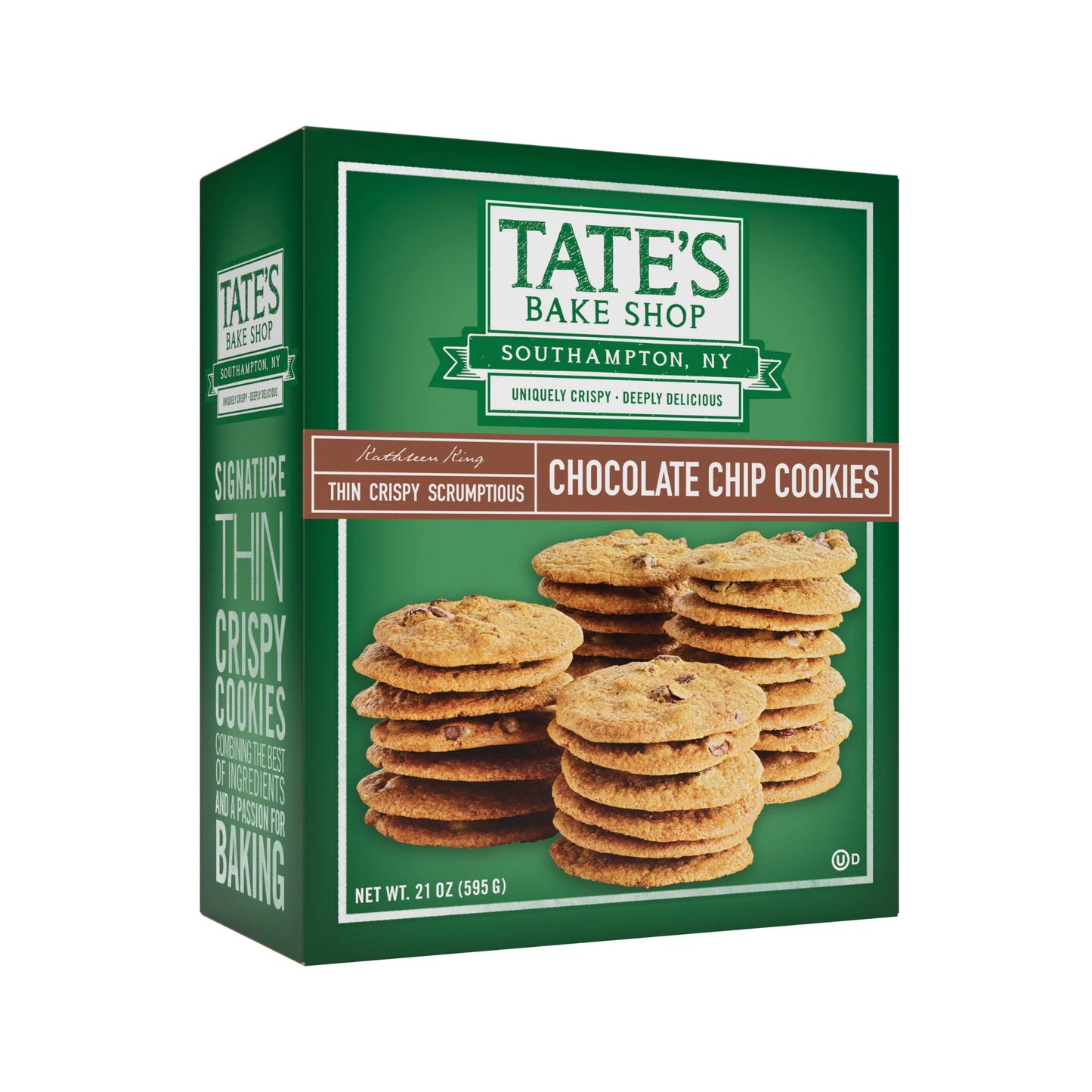 Tate's Bake Shop Chocolate Chip Cookies, 21 oz.