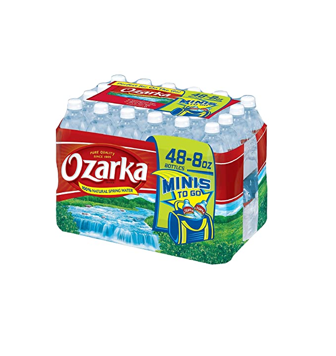 Ozarka 100% Natural Spring Water (8 fl. oz., 48 pk.)