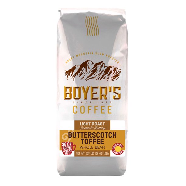 Boyer's Coffee, Whole Bean, Butterscotch Toffee (2.25 lb.)