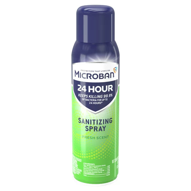 Microban 24-Hour Disinfectant Sanitizing Spray, Fresh Scent (15 oz., 3 pk.)