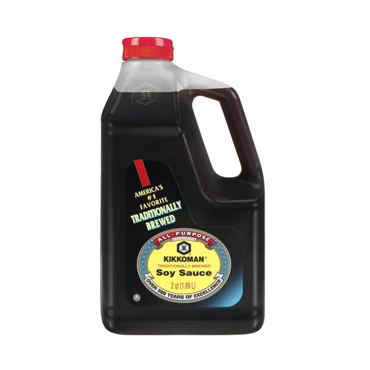 Kikkoman Soy Sauce, 64 oz.