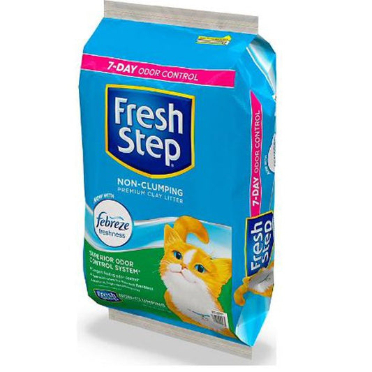 Fresh Step Non-Clumping Premium Clay Cat Litter with Febreze Freshness, Scented (40 lbs.)