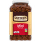 Snyder's of Hanover Mini's Pretzel Canister, 40 oz.