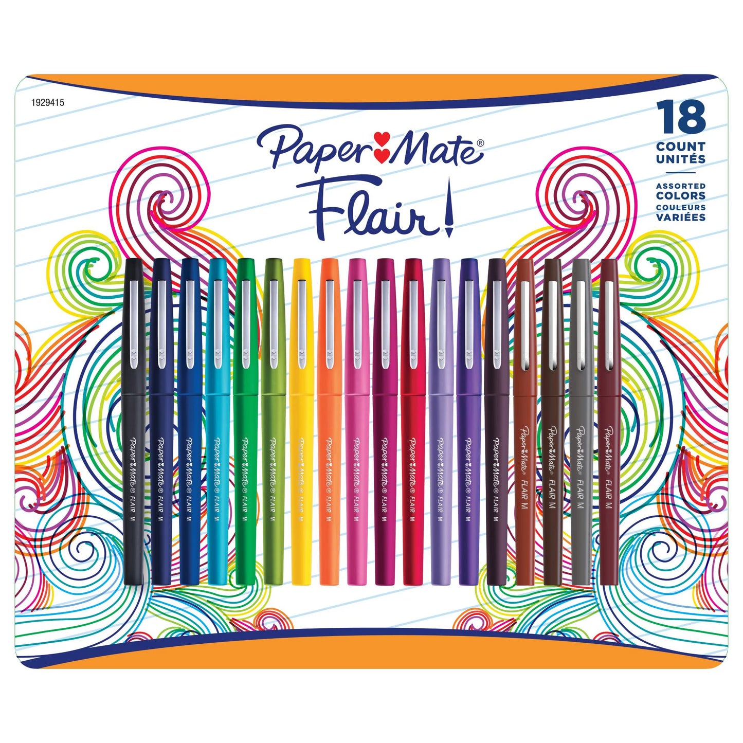 Paper Mate Flair Pen, 18 ct. - Assorted Colors