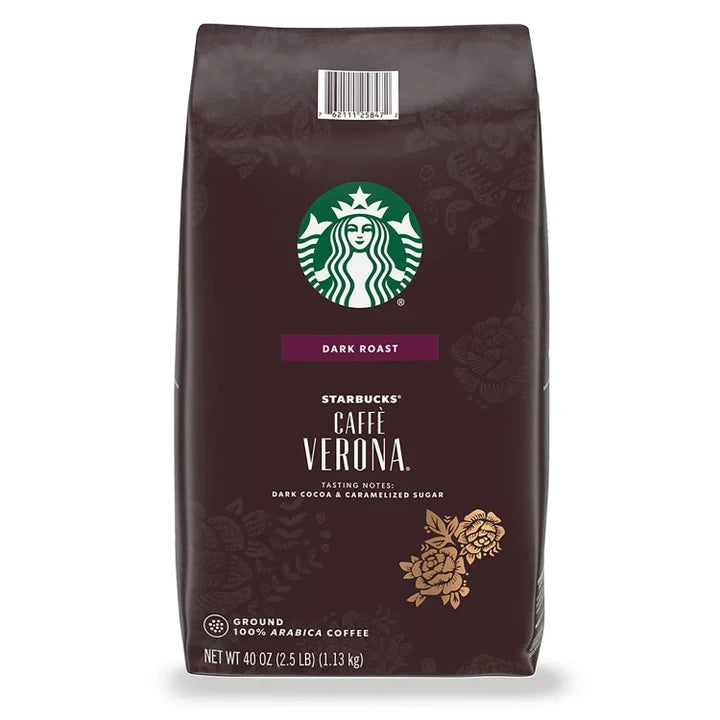 Starbucks Dark French Roast Ground Coffee (40 oz.)