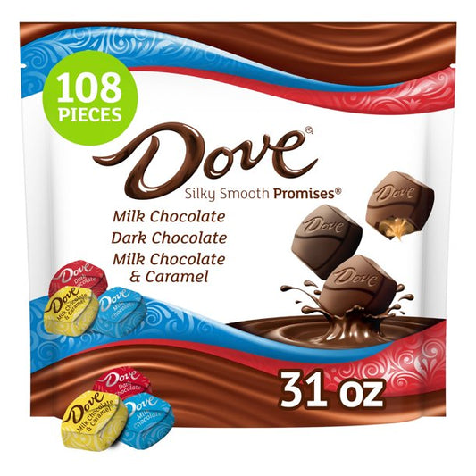 Dove Promises Variety Mix Assorted Chocolate Candy, 31 oz.
