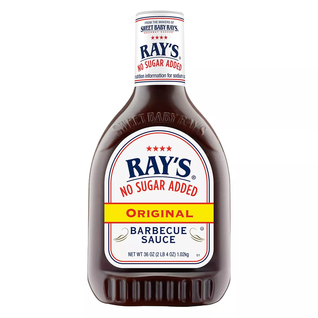 Ray's No Sugar Added Original Barbecue Sauce, 36 oz.