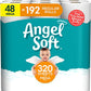 Angel Soft 2-Ply Toilet Paper (48 Mega Rolls, 320 Sheets/Roll)