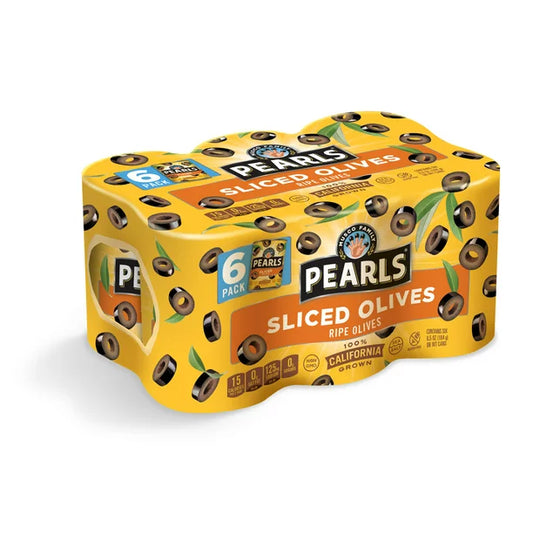 Pearls Sliced Olives (6.5 oz., 6 pk.)