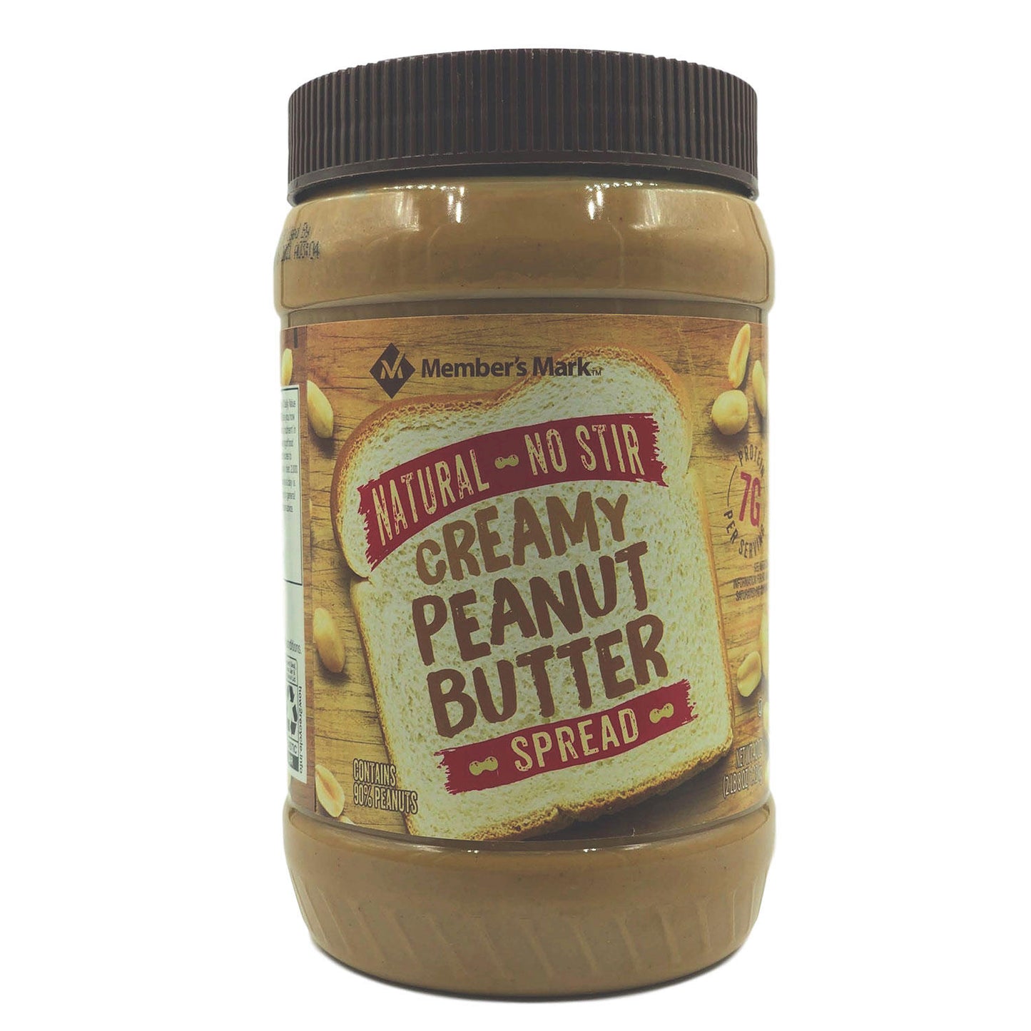 Member's Mark Natural Creamy Peanut Butter (40 oz., 2 pk.)