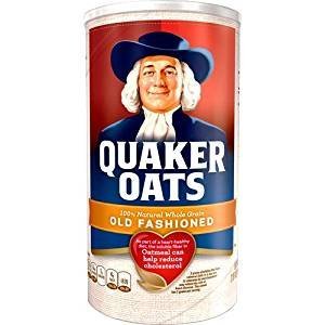 Quaker, Old Fashioned Oatmeal, Whole Grain, 42 oz