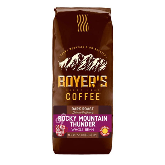 Boyer's Coffee, Whole Bean, Rocky Mountain Thunder (2.25 lb.)