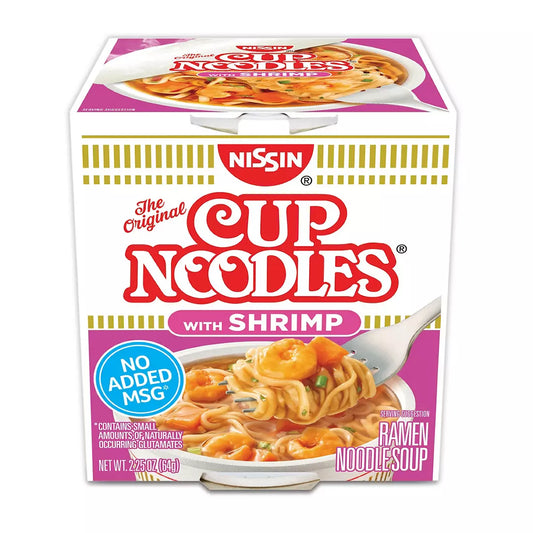 Nissin Cup Noodles with Shrimp, 24 pk./2.25 oz.